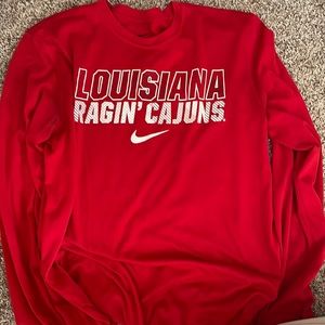 Louisiana Lafayette nike long sleeve